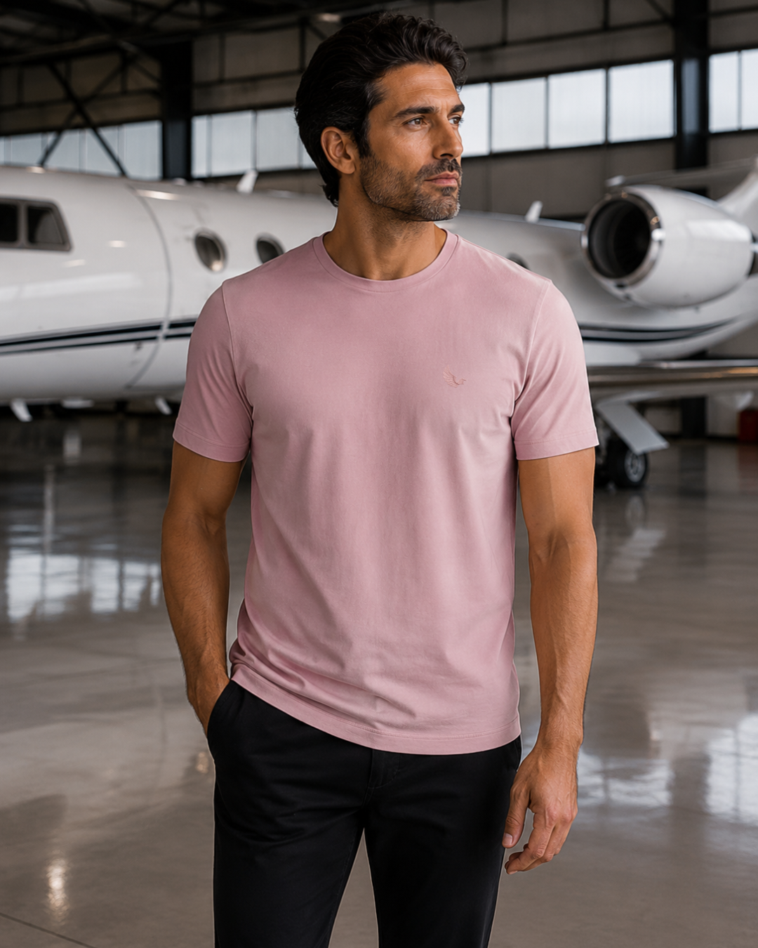 Camiseta Básica Gola Redonda - Contínua