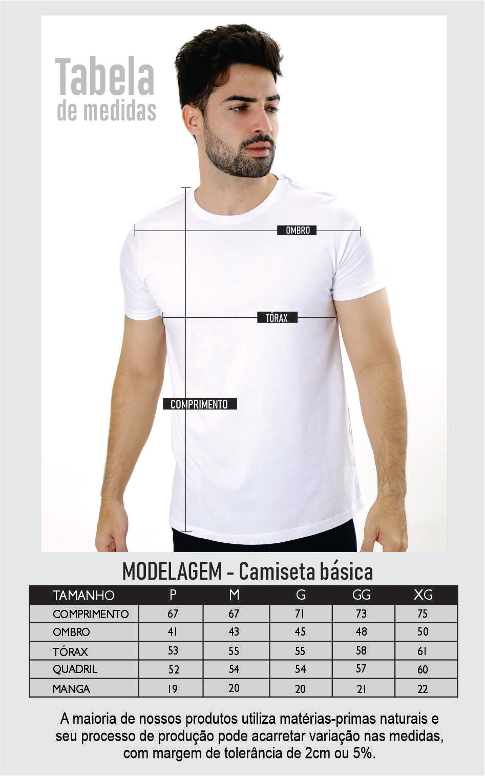 Camiseta Pima Premium Algodão Peruano