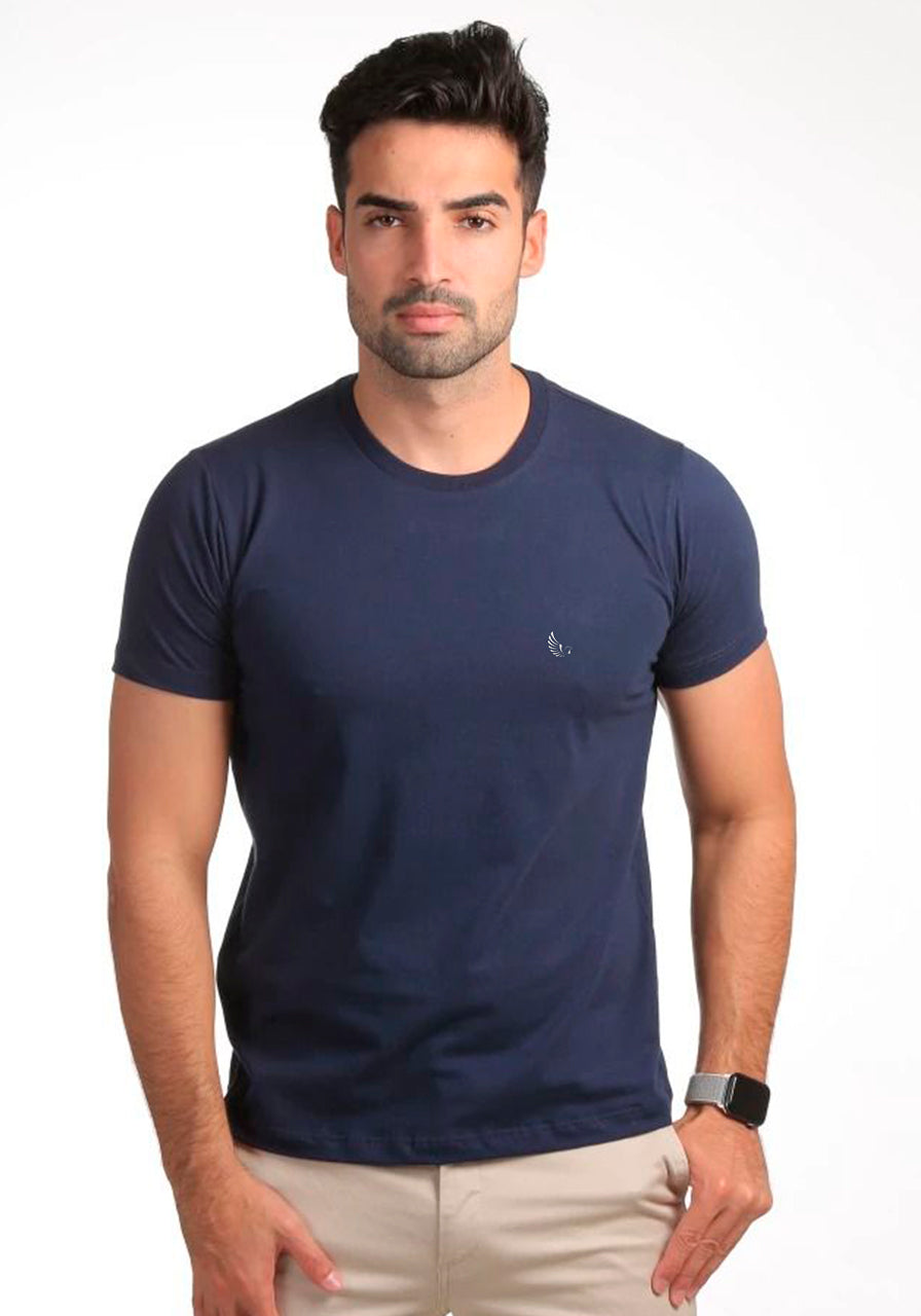 Camiseta Básica Gola Redonda