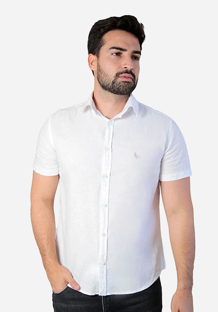 Camisa Slim Fit Linho