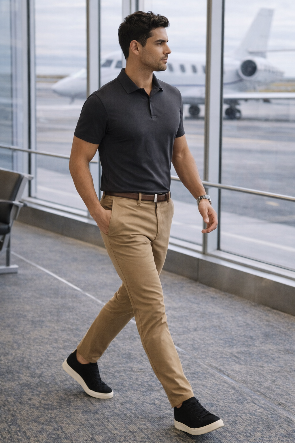 Calça Sarja Slim Iron