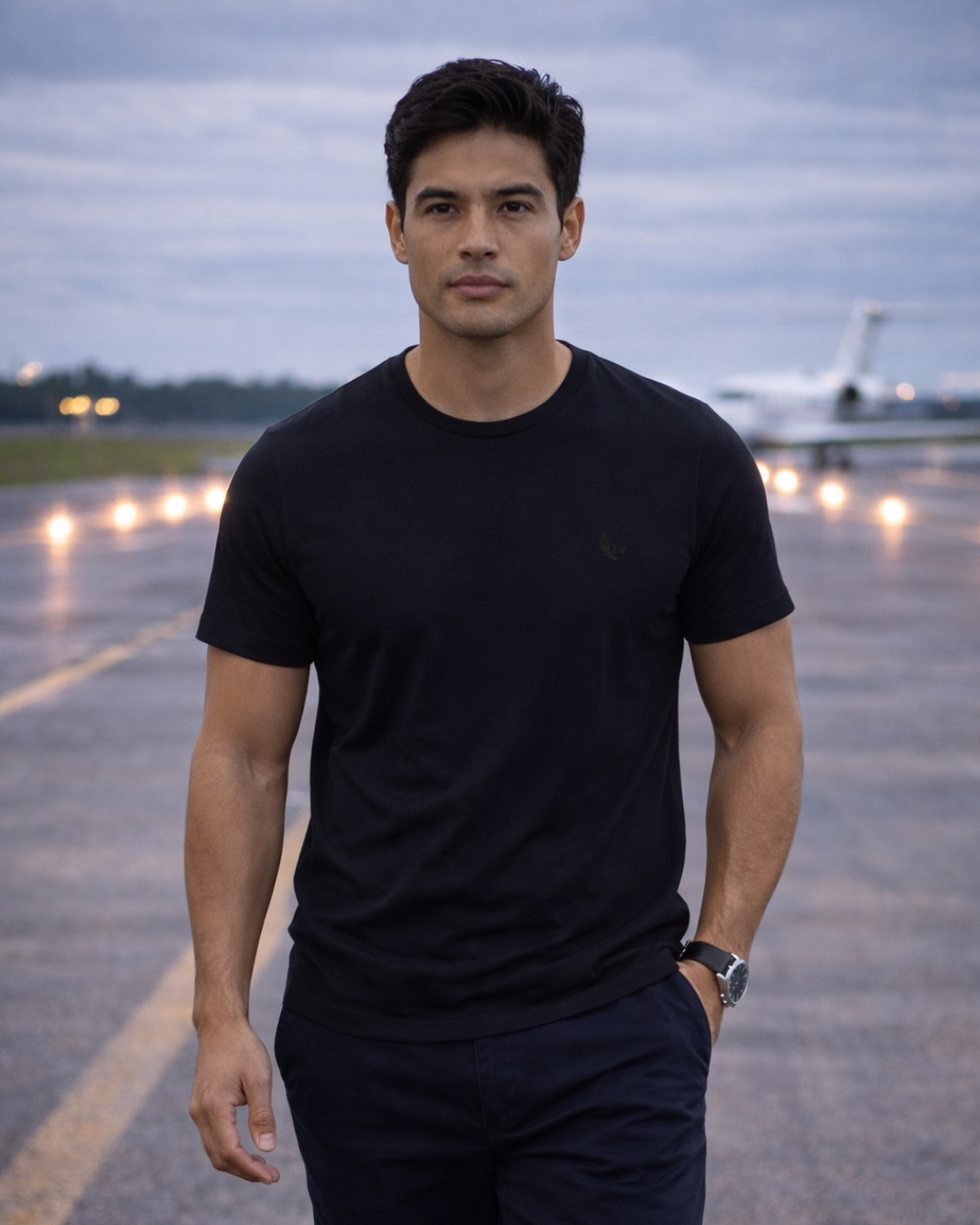 Camiseta Básica Gola Redonda - Contínua