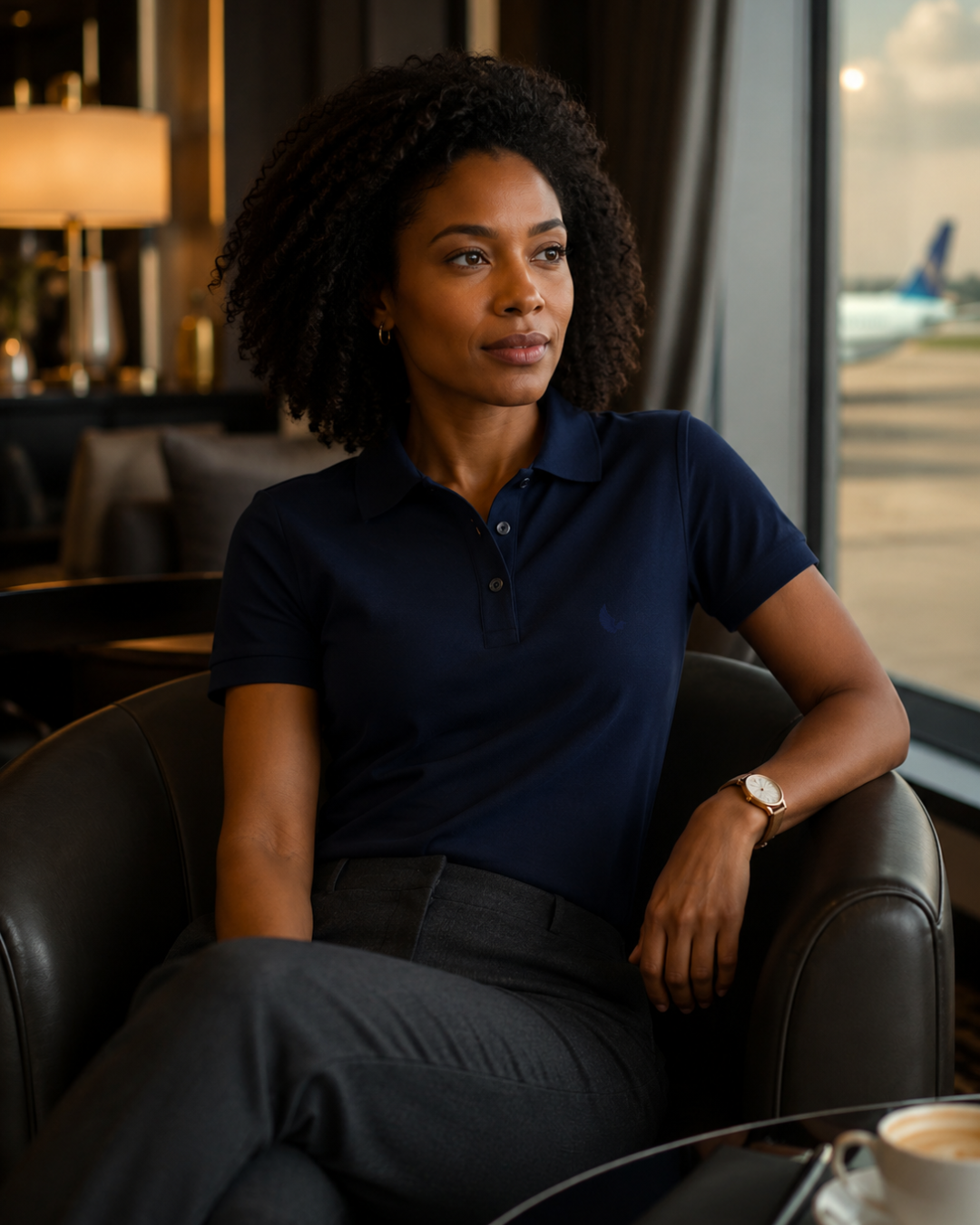 Polo Piquet Pima Feminina