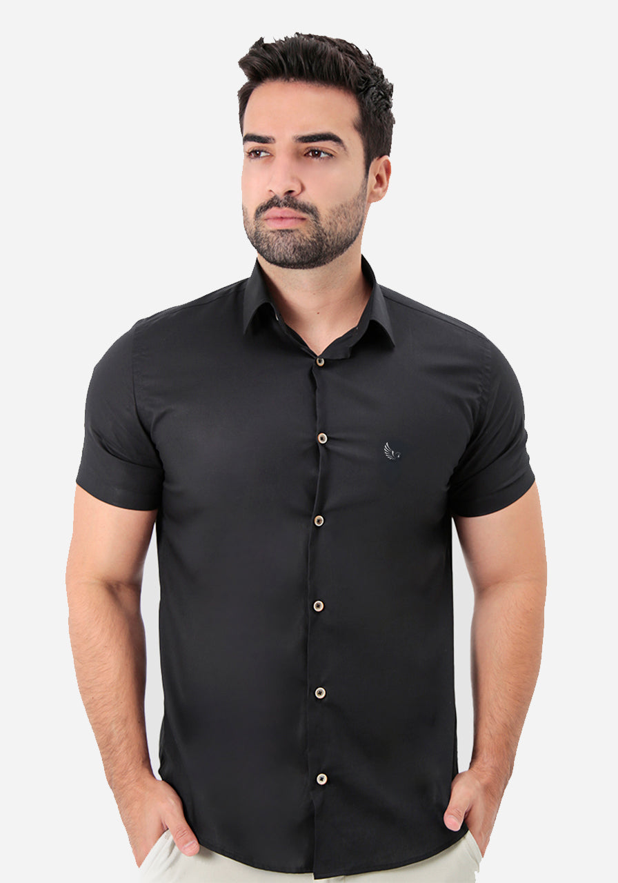Camisa Slim Fit Básica